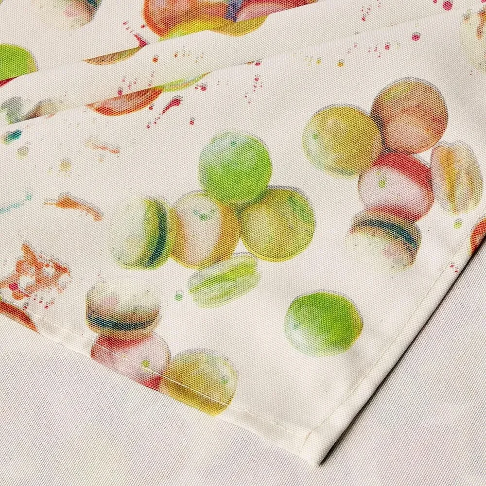 Printed Fabric Tablecloth, 60